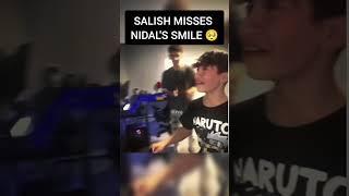 Salish Matter MISSES Nidal Wonder's smile?!  #nalish #nidal #nidalwonder #salishmatter #edit