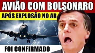 AVIÃO com BOLSONARO e MICHELLE, após 'EXPL0SÃO MISTERIOSA', chega notícia