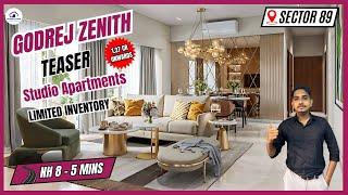 Godrej Zenith Launches Studio Apartments In Sector 89 Gurgaon Price Starts From 1.27 Cr