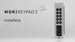 Nuki Keypad 2 Pro: Installatie