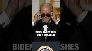 Biden goes full DARK BRANDON in live speech