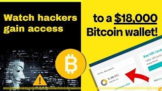 Watch How They Hack Bitcoin Wallets In Minutes - 2024 [educational]