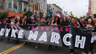 San Francisco Dyke March Dances Down Castro Street