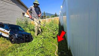 SHERIFF Turns His YARD Into An OASIS For Snakes & Crickets