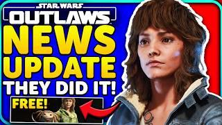 Star Wars Outlaws New Update FIXES IT! DLC Issues, Free Skin, More!