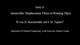 V-2653620: Immiscible Displacement Flows in Rotating Pipes