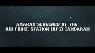 Screening at Air Force Station, Tambaram | Amaran | Kamal Haasan|Sivakarthikeyan|Rajkumar| Mahendran