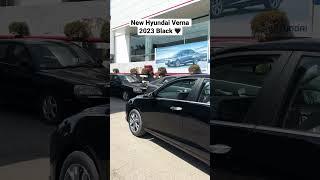 New Hyundai Verna 2023 Black Colour  #shorts #youtubeshorts #youtube #thecarshow #verna #black #yt