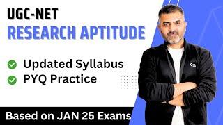 Research Aptitude | Updated Syllabus | For June 2025