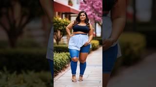 curvy plus size fashion show: curvy plus size models