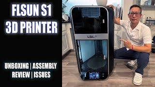 FLSUNs All New S1 3D Printer - Unbox and First Impression Review