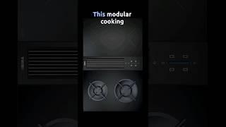 This modular kitchen cooktop is amazing! Great for people interested in different cooking methods!