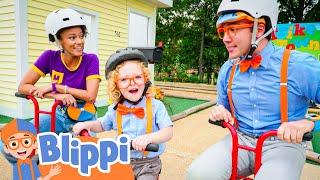 Blippi And Meekah Construct A Friendship | Vehicles For Children | Educational Videos For Kids