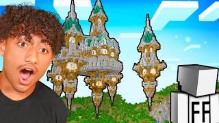 We Built The BEST SKYBASE In Minecraft!