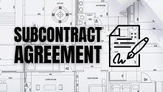 Subcontractor Agreement Explained Including Conditions And Clause Headings