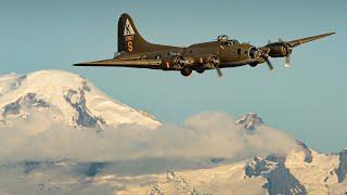 WARBIRDS! B-17, P-47 & Bf-109 Fly at the 2022 Abbotsford Airshow