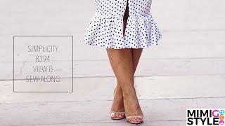 How To Sew a Skirt With Simplicity Pattern 8394