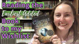 Reading The Earliest Added Book On My Wishlist | The Girl of Fire & Thorns Vlog