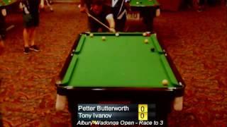 2017 Albury -Wodonga Open - Peter Butterworth V Tony Ivanov