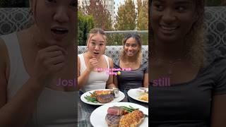 Girls think rare steak is disgusting #couple #couples #couplegoals #relationship #foodie #foodies