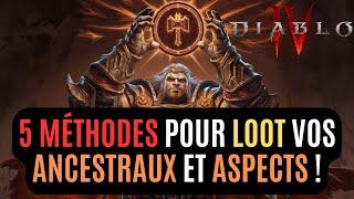 5 Méthodes Pour Obtenir Des Ancestraux Et Vos Aspects Légendaires Au Rang Maximum Dans Diablo 4 !