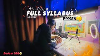 “My First Full Syllabus JEE 2025 Mock Test Score  | Shocking Reality ”