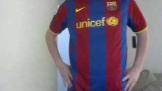 2010 david  villa barcelona jersey review