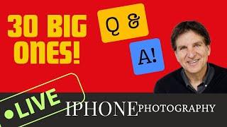 Q&A: 30 iPhone Photography Tips