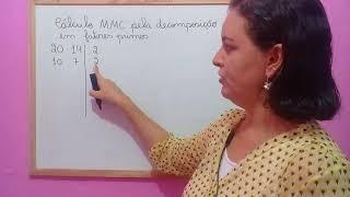 COMO #CALCULAR O #MÍNIMO #MÚLTIPLO #COMUM - #MMC [Prof.ª Nádja Sicleide]