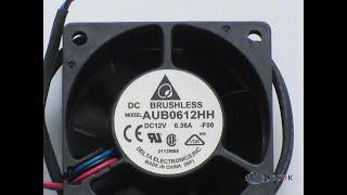 AUB0612HH-F00 12V 0.36A 3wires Cooling Fan