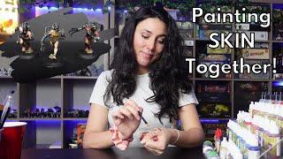 Mastering Skin Tones: A Beginner's Journey with Adeptus Sororitas Arco-Flagellants! - Backvlog 07