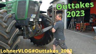 LohnerVLOG#Outtakes_2023 I Best Fails of the Year 2023 I Fendt I Best of