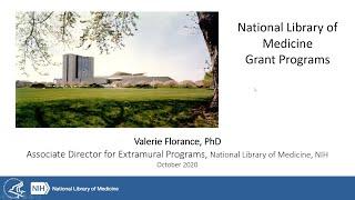 National Library of Medicine Grant Programs