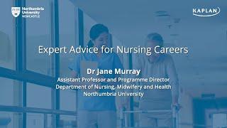 Expert advice for Nurses to enhance their employability – Dr Jane Murray from Northumbria