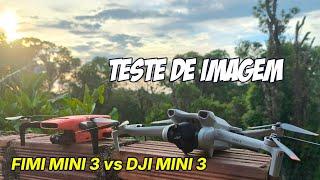 DJI MINI 3 vs FIMI MINI 3 - TESTE DE QUALIDADE DE IMAGEM