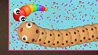 Snake io  Rainbow Vs Chippy Skin  Epic SnakeIo Gameplay
