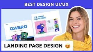 UNIQUE NFT LANDING PAGE  - UI/UX Design Inspiration