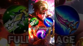 YIN Solo Rank Best Full Damage GOD Build 2023 | MLBB 