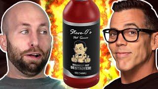 Irish People Try Steve-O's Hot Sauces