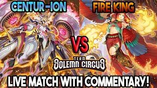 Centurion Vs Fire King Azamina : Yu-Gi-Oh! Regional Feature Match | Live Duel