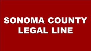 Sonoma County Legal Line