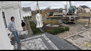 Moving Lions With A Crane + New Guys Actually Showed Up!
