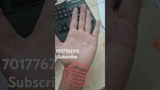 Partner and child support sign on palm//@dikkipalmistry /@palmist Bhardwaj