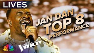 Jan Dan Performs "Open Arms" By Journey | The Voice Lives | NBC