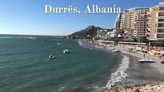 A Walk Along the Beach in Durrës, Albania - Part 1