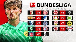 4th matchday - BUNDESLIGA KICKTIPP 2024/2025