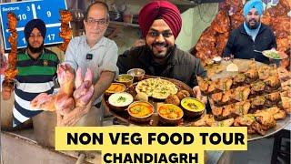 Chandigarh Food Tour | Famous Non Veg Food In Chandigarh | The Best Street Food in Chandigarh