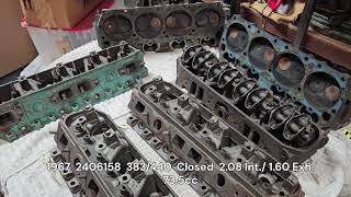 Mopar Big Block B and RB Heads Differences Explained 361, 383, 413, 426 Wedge, 426 Hemi and 440.