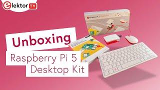 Raspberry Pi 5 Desktop Kit — Unboxing and First Impressions