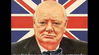 Winston Churchill "Nunca nos rendiremos" famoso discurso subtitulado.